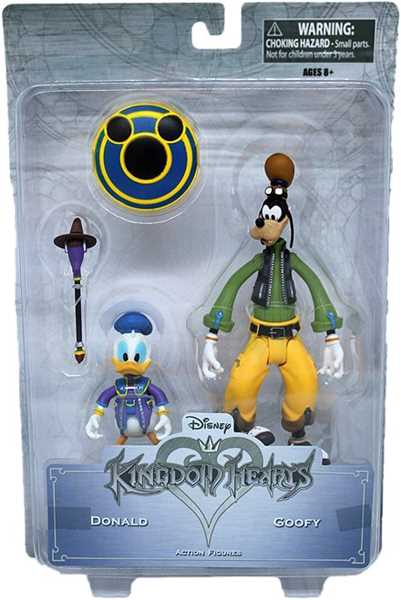 Kingdom Hearts Boxed Figures Donald and Goofy/Figures