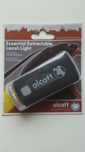 Alcott Retractable Lead Light, Black, One Size