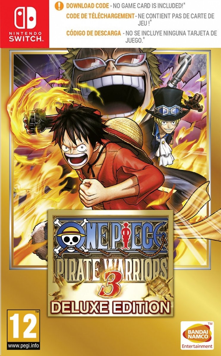 One Piece: Pirate Warriors 3 Deluxe Edition (code in Box) /Switch