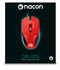 Nacon GM-105RED Wired Gaming Mouse - Optical Sensor - 2400DPI - 1.5m Cable (Red) /PC