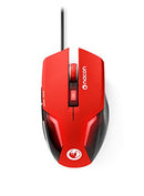 Nacon GM-105RED Wired Gaming Mouse - Optical Sensor - 2400DPI - 1.5m Cable (Red) /PC