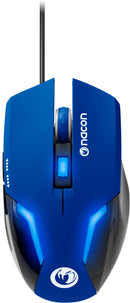 Nacon GM-105BLUE Wired Gaming Mouse - Optical Sensor - 2400DPI - 1.5m Cable (Blue) /PC