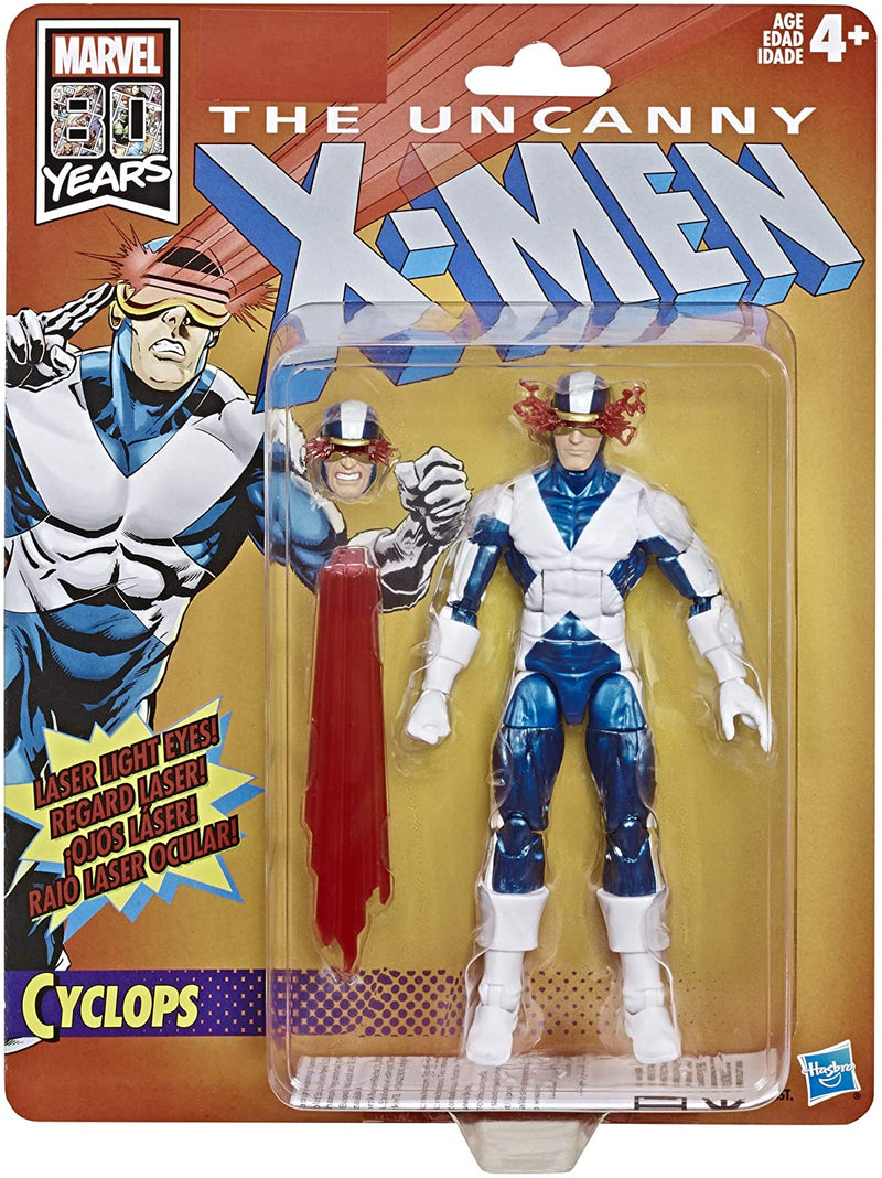 X-Men: Marvel Legends Retro Collection Action Figure - Cyclops /Toys