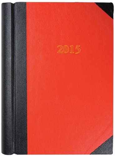 Collins Luxury A4 Two Pages to a Day Diary for 2015 - Red  /Stationary