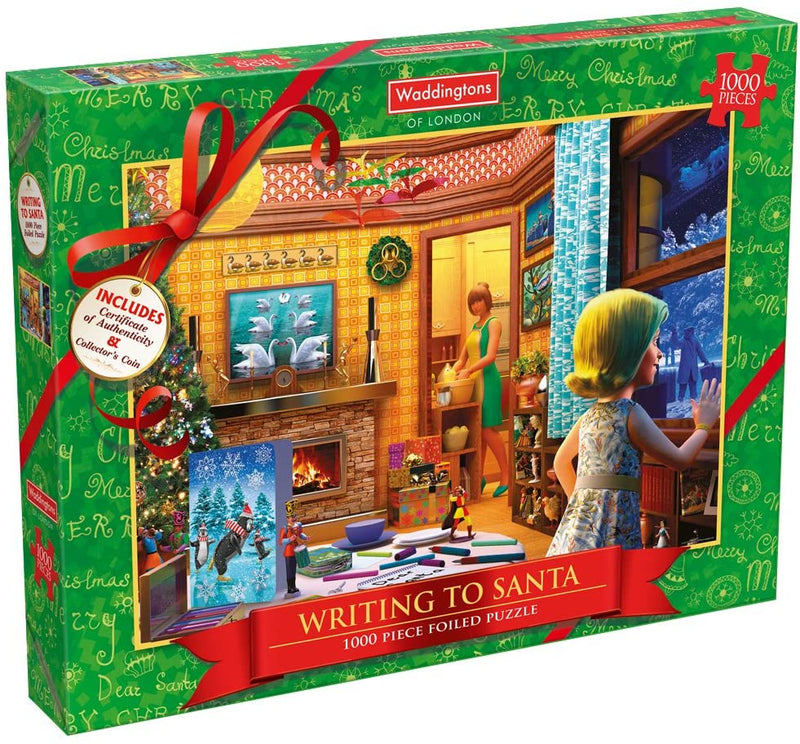 Waddingtons Christmas 1000 pc Puzzle /Toys