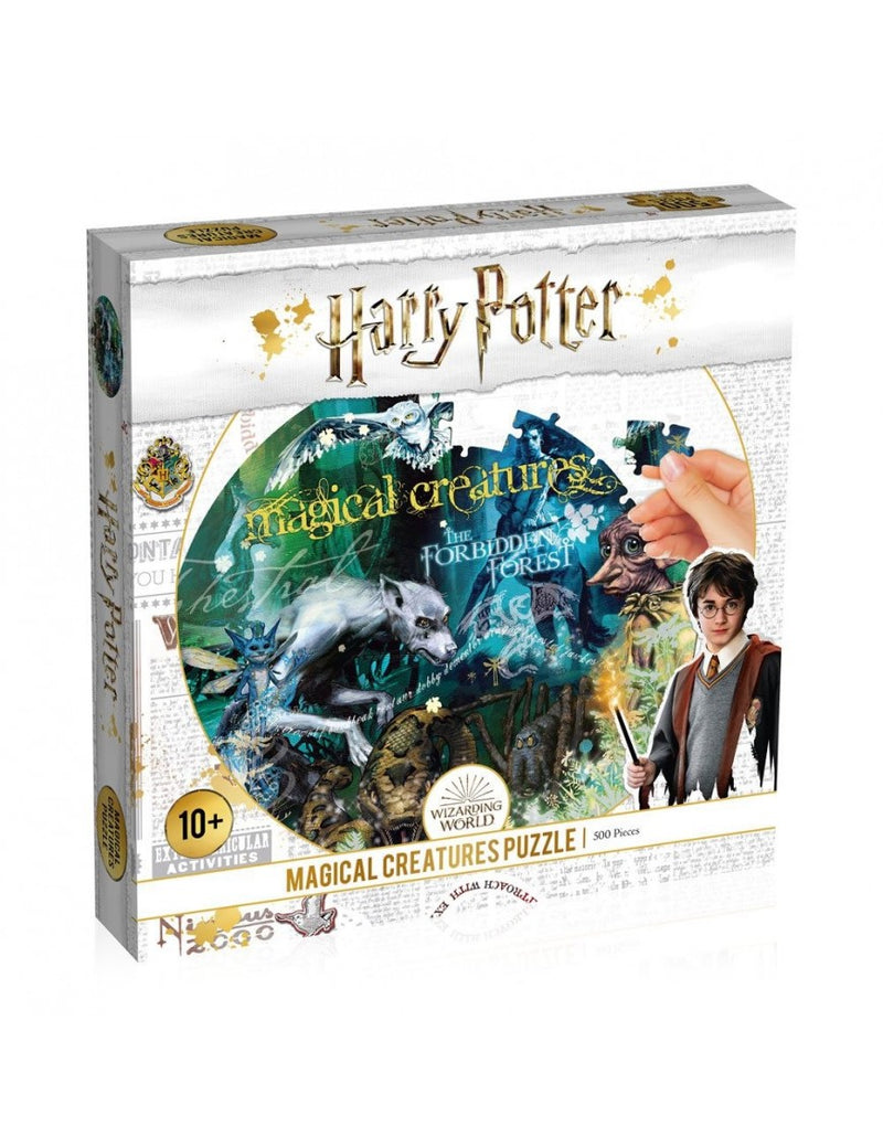 Harry Potter Collectors 500PC (Magical Creatures) Puzzle /Toys