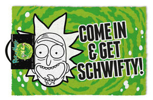 Rick and Morty Schwifty) Door Mat /Merchandise