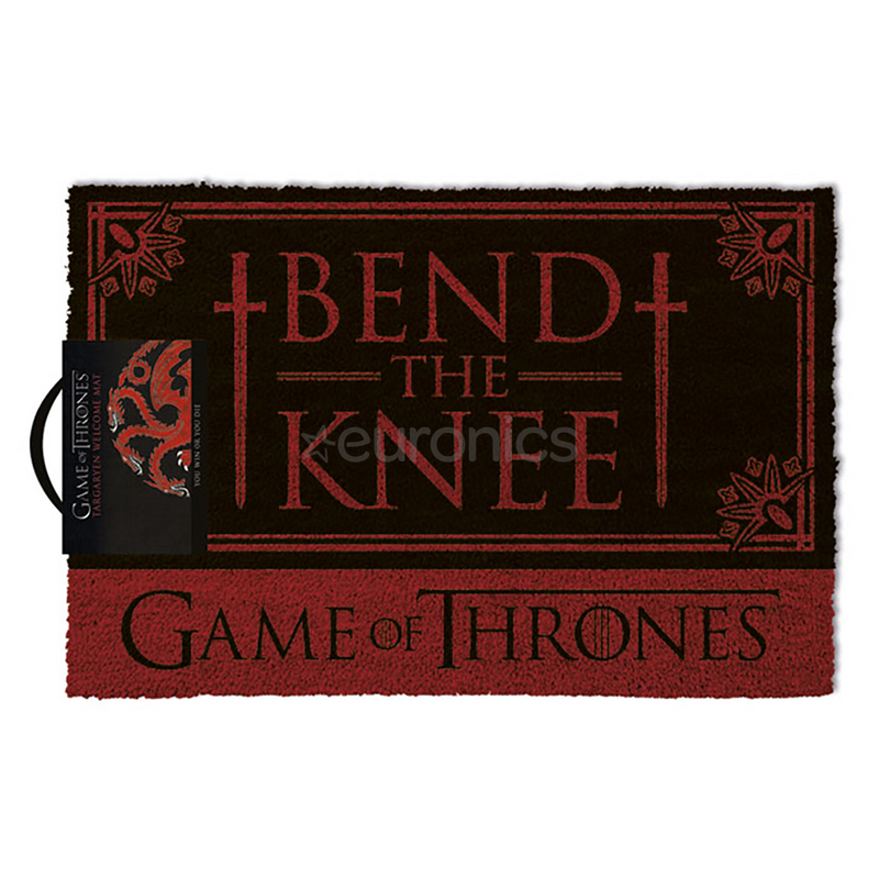 Game Of Thrones (Bend the knee) Doormat /Merchandise