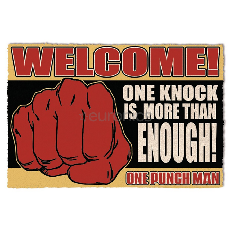 One Punch Man One Knock Door Mat /Merchandise
