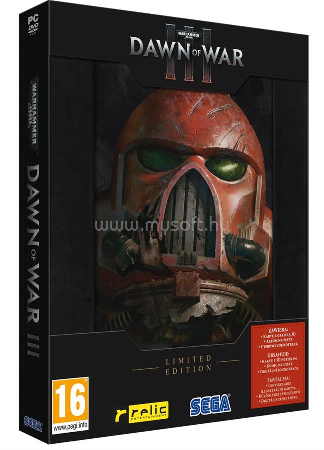 Warhammer 40.000: Dawn of War III (3): Limited Edition (POL/RUS/HUN Box) /PC