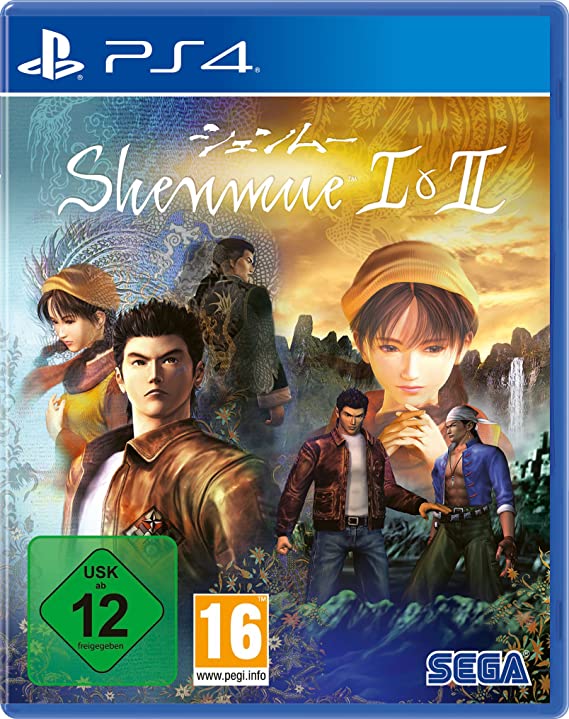 Shenmue 1 & 2 HD Remaster (German Box) /PS4