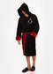 Assassins Creed Black Robe inc Logo & peaked hood - Adult /Merchandise