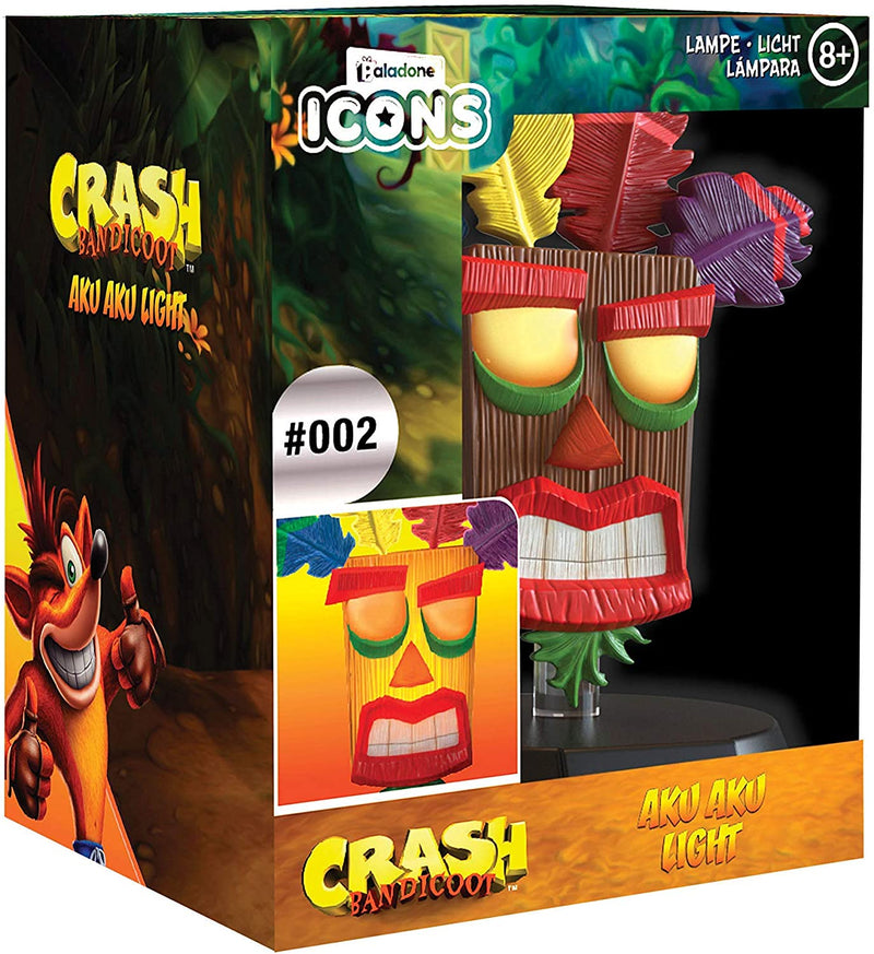 Crash Bandicoot Paladone Icons - Aku Aku Icon Light /Merchandise