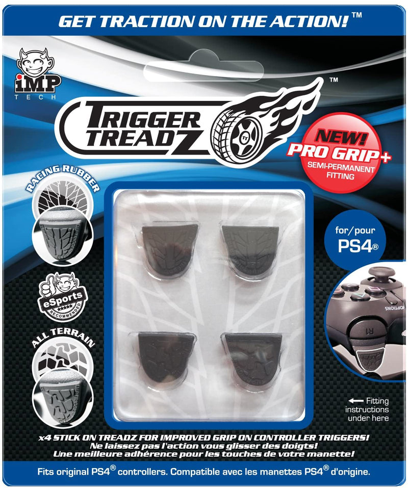 Trigger Treadz (4 Pack) [Black] /PS4