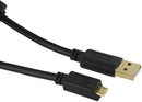 ZedLabz Pro (Gold Plated) 3M Extra Long USB Charge Cable /PS4
