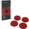 PS4 TPU Thumb Grips - Red (Assecure) /PS4