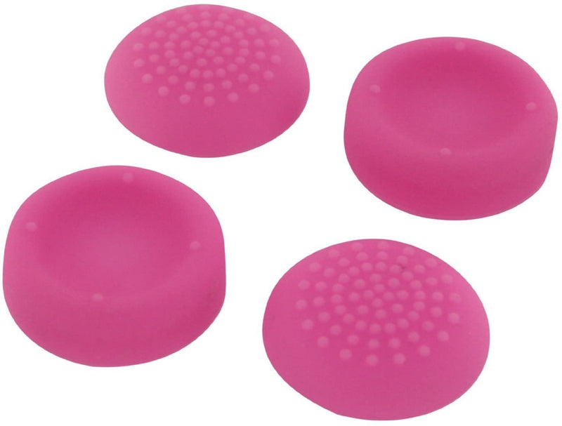 PS4 Silicone Thumb Grips: Concave & Convex - Pink (Assecure) /PS4