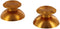 ZedLabz PS4 Alloy Metal Thumb Stick Replacements x2 [Gold] /PS4