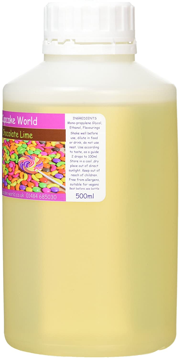 C.World - Chocolate Lime Intense Food Flavouring (500 ml) /Food