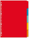 TAB SHEET KANGARO PE405M A4 23R MANILLA CART ASS 5DL RED /Stationary