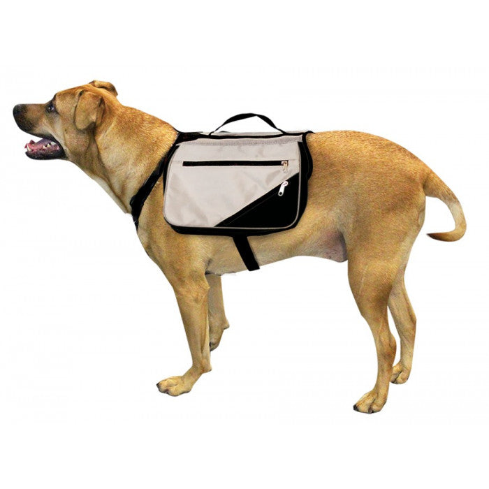 Alcott Adventure Backpack for Dog, Grey, Large
