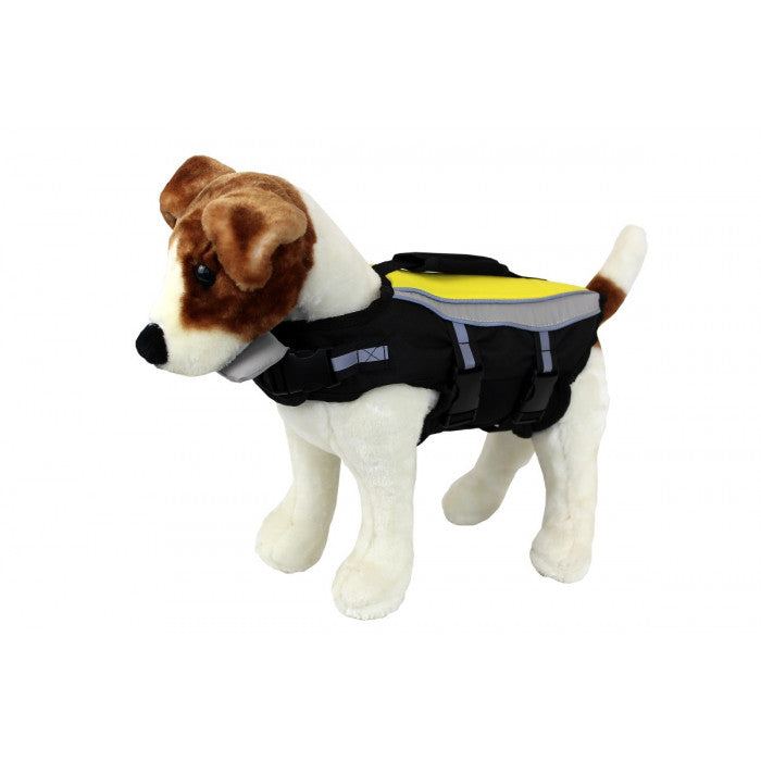 Alcott Water Adventure Jacket for Dog, Neon Yellow, Large