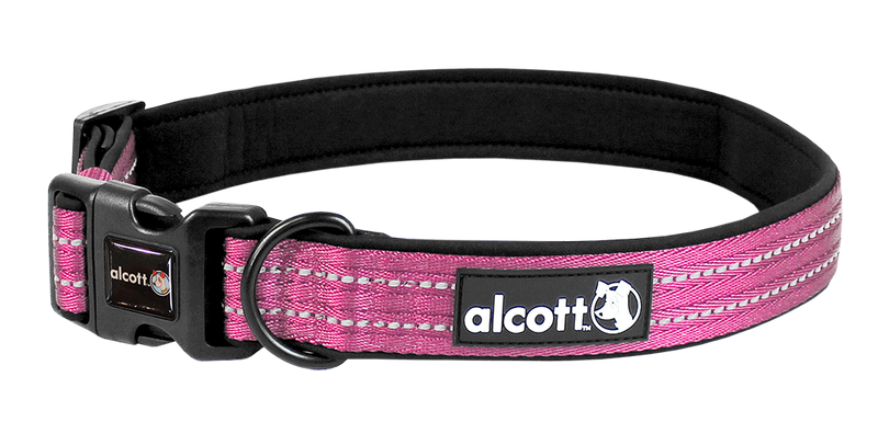 Alcott Adventure Collar, Pink, Extra Small