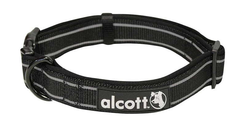 Alcott Adventure Collar, Black, Small
