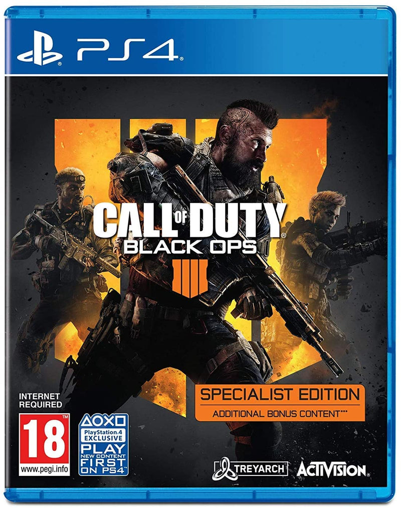 Call of Duty: Black Ops 4 - Specialist Edition (English/Arabic Box)  /PS4
