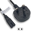 UK Power Cable (Fig 8) for Xbox One S, PS2, PS3 SLIM & PS4 /PS2 (OEM)